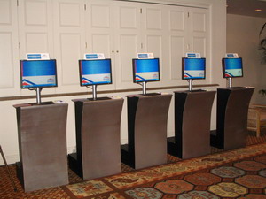 Rent Computer Kiosk with 20" LCD Screen