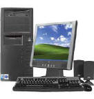 Rent a desktop computer with a 17 in monitor from computer4rent.com and save